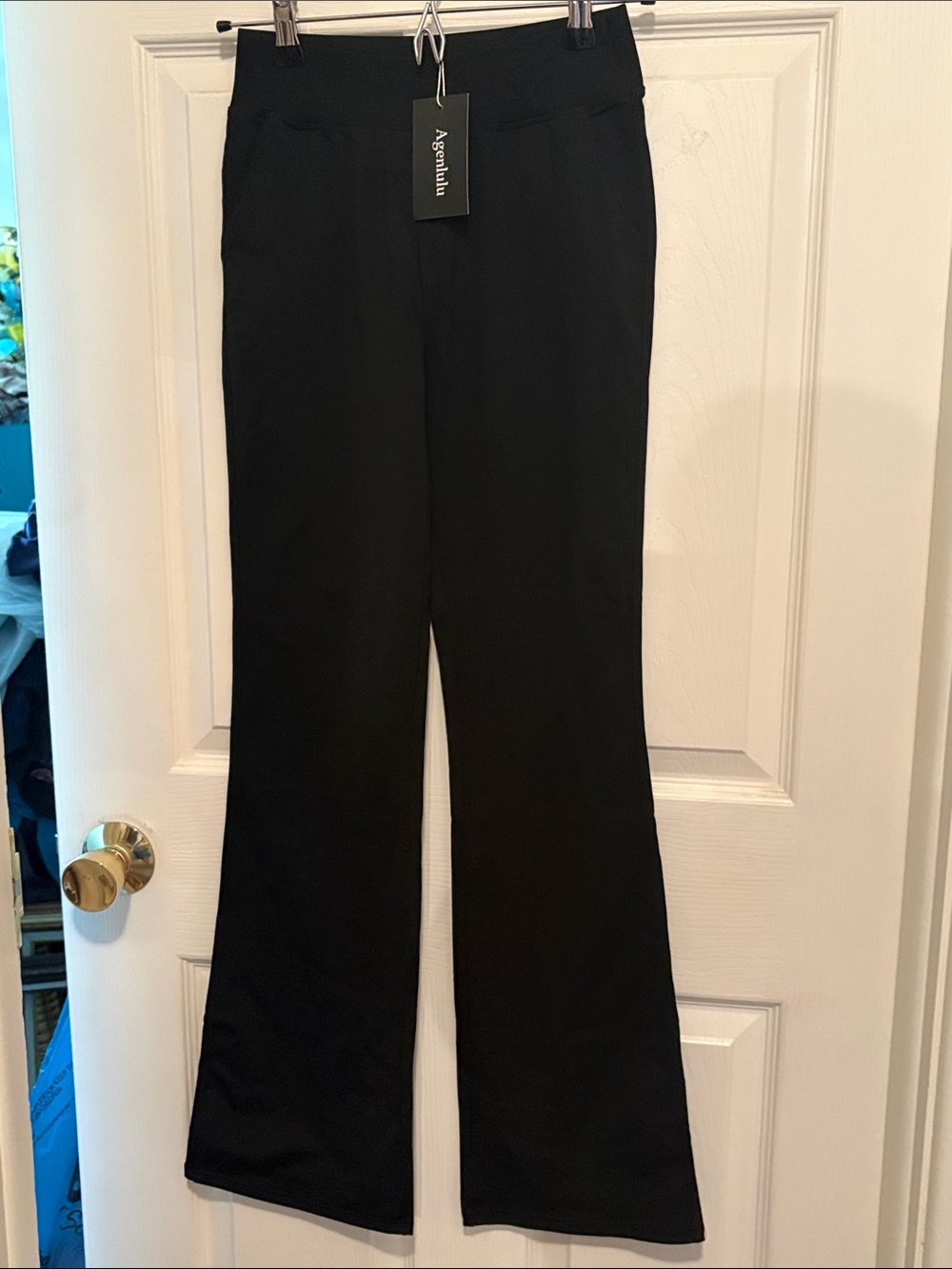 Agenlulu Black Flare yoga Pants